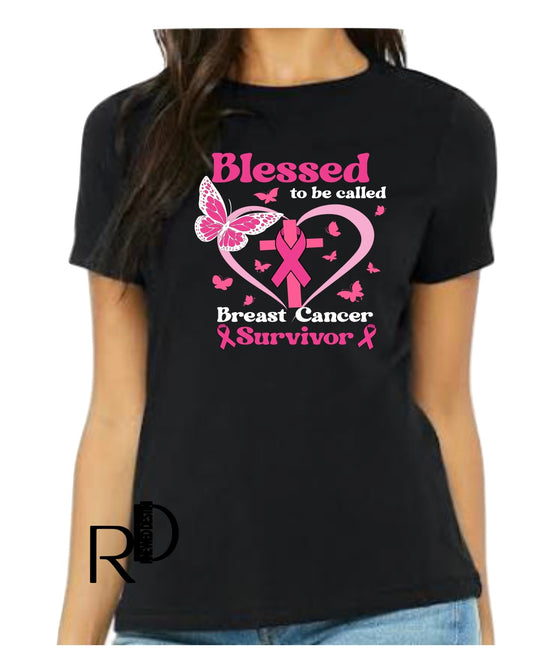 "Blessed to Be a Breast Cancer Survivor" Shirt