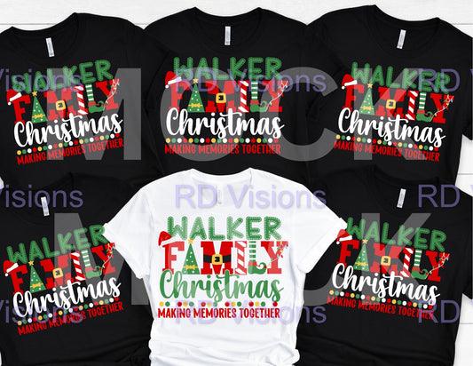 Family Christmas shirts